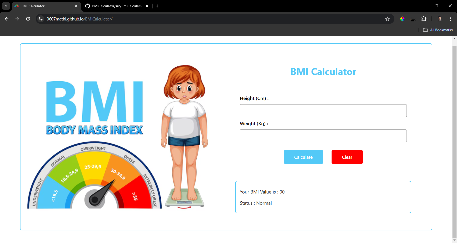 BMI Calculator